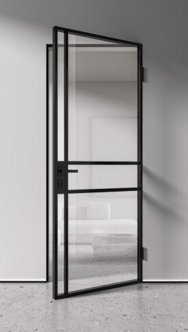 Межкомнатная дверь Спейс Апр 6 Black - фото