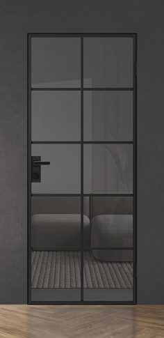 Межкомнатная дверь Спейс Апр 9 Black - фото