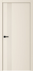 Межкомнатная дверь Прая Эмаль жемчуг - фото