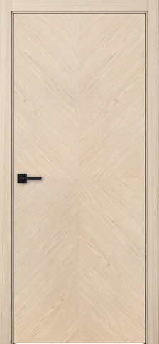 Межкомнатная дверь Лайнвуд 5 Дуб белый - фото