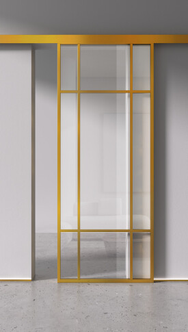 Межкомнатная дверь Спейс Ап 7 Gold - фото