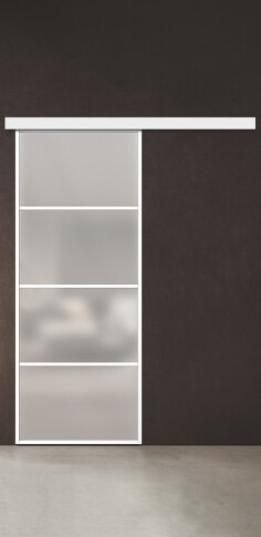 Межкомнатная дверь Спейс Ап 3 White - фото