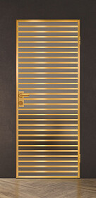 Межкомнатная дверь Спейс Апр 11 Gold - фото