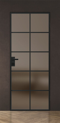 Межкомнатная дверь Спейс Апр 9 Black - фото