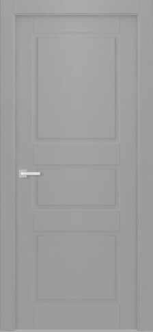 Межкомнатная дверь Инари Эмаль светло-серый - фото