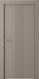 Межкомнатная дверь Ивент 1 Эмаль мокко - фото