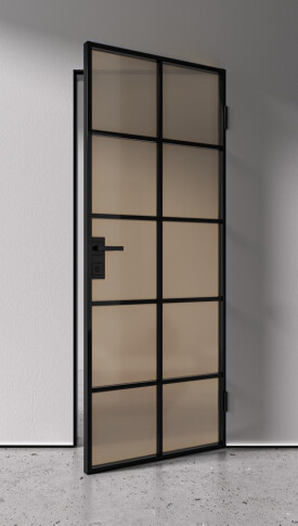 Межкомнатная дверь Спейс Апр 9 Black - фото