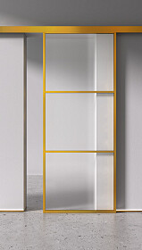Межкомнатная дверь Спейс Ап 2 Gold - фото