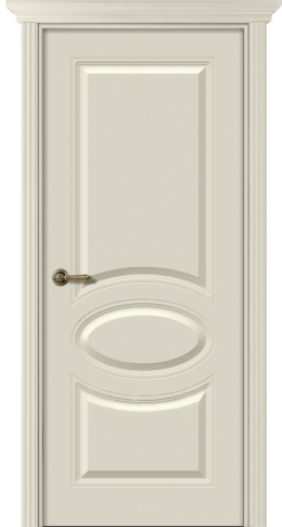 Межкомнатная дверь Элина Эмаль шампань - фото