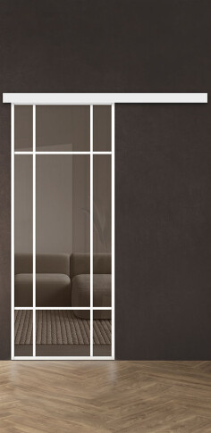 Межкомнатная дверь Спейс Ап 7 White - фото