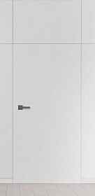 Межкомнатная дверь Скрытая со стеновыми панелями - фото