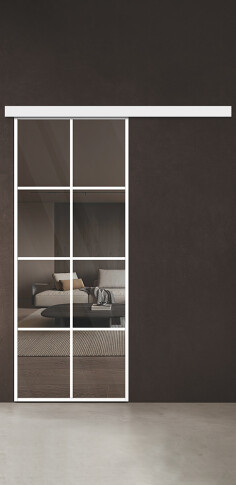 Межкомнатная дверь Спейс Ап 5 White - фото