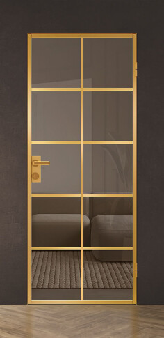 Межкомнатная дверь Спейс Апр 9 Gold - фото
