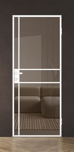 Межкомнатная дверь Спейс Апр 6 White - фото