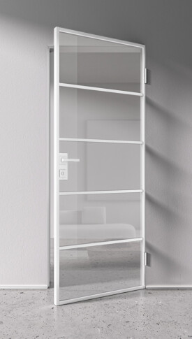 Межкомнатная дверь Спейс Апр 4 White - фото Межкомнатная дверь Спейс Апр 4 White - фото