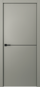 Межкомнатная дверь Avesta 1H Молдинг Чёрный Эмаль шёлк - фото Межкомнатная дверь Avesta 1H Молдинг Чёрный Эмаль шёлк - фото