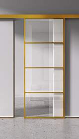 Межкомнатная дверь Спейс Ап 3 Gold - фото Межкомнатная дверь Спейс Ап 3 Gold - фото