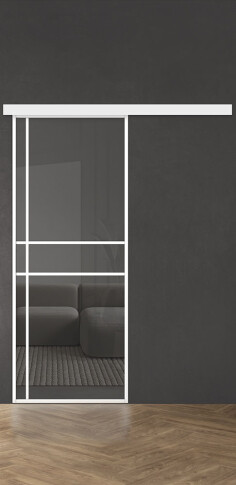 Межкомнатная дверь Спейс Ап 6 White - фото