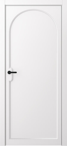 Межкомнатная дверь Триумф 1 Эмаль белый - фото