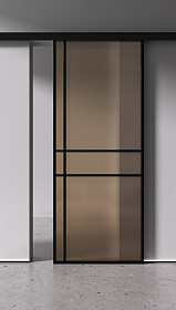 Межкомнатная дверь Спейс Ап 6 Black - фото