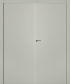 Межкомнатная дверь Базис Эмаль шёлк Двойная - фото Межкомнатная дверь Базис Эмаль шёлк Двойная - фото