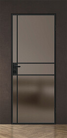 Межкомнатная дверь Спейс Апр 6 Black - фото