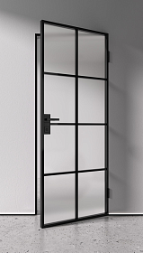 Межкомнатная дверь Спейс Апр 5 Black - фото