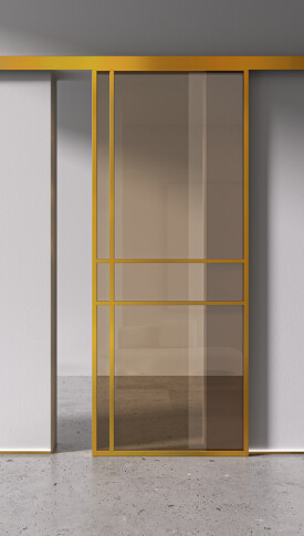 Межкомнатная дверь Спейс Ап 6 Gold - фото