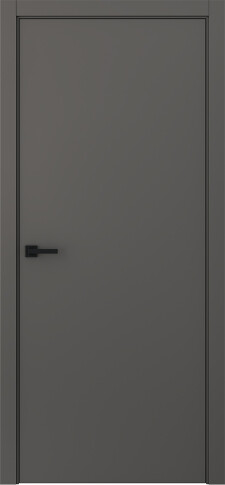 Межкомнатная дверь Palladio ПП серый матовый - фото
