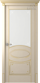 Межкомнатная дверь Лотбери (остекленное) - фото