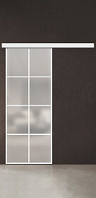 Межкомнатная дверь Спейс Ап 5 White - фото