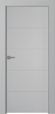 Межкомнатная дверь Arvika Эмаль пепельный - фото