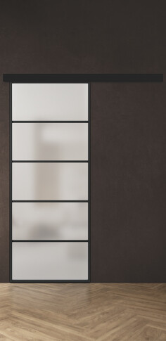 Межкомнатная дверь Спейс Ап 4 Black - фото