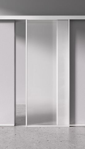 Межкомнатная дверь Спейс Ап 1 White - фото