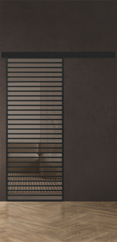 Межкомнатная дверь Спейс Ап 11 Black - фото