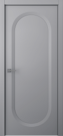 Межкомнатная дверь Аргентум 1C Эмаль светло-серый - фото Межкомнатная дверь Аргентум 1C Эмаль светло-серый - фото