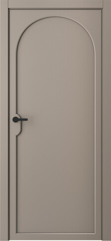 Межкомнатная дверь Триумф 1 Эмаль мокко - фото Межкомнатная дверь Триумф 1 Эмаль мокко - фото