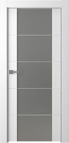 Межкомнатная дверь Arvika 202 Эмаль белый - фото