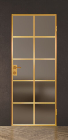 Межкомнатная дверь Спейс Апр 9 Gold - фото