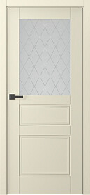 Межкомнатная дверь Инари Эмаль шампань - фото