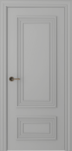 Межкомнатная дверь Палаццо 2 Эмаль пепельный - фото Межкомнатная дверь Палаццо 2 Эмаль пепельный - фото