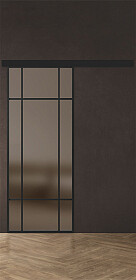 Межкомнатная дверь Спейс Ап 7 Black - фото