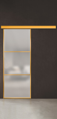 Межкомнатная дверь Спейс Ап 2 Gold - фото