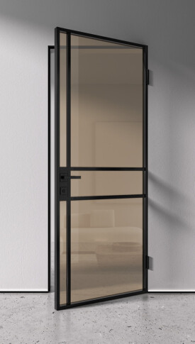 Межкомнатная дверь Спейс Апр 6 Black - фото