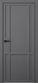 Межкомнатная дверь Нео 2 Эмаль графит - фото