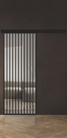 Межкомнатная дверь Спейс Ап 10 Black - фото