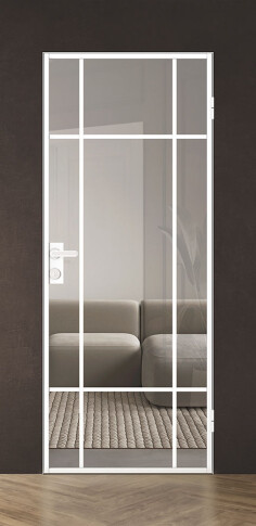 Межкомнатная дверь Спейс Апр 7 White - фото