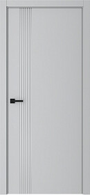 Межкомнатная дверь Прая Эмаль светло-серый - фото Межкомнатная дверь Прая Эмаль светло-серый - фото