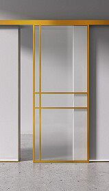 Межкомнатная дверь Спейс Ап 6 Gold - фото
