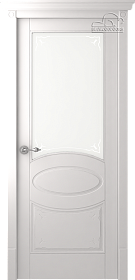 Межкомнатная дверь Лотбери (остекленное) - фото